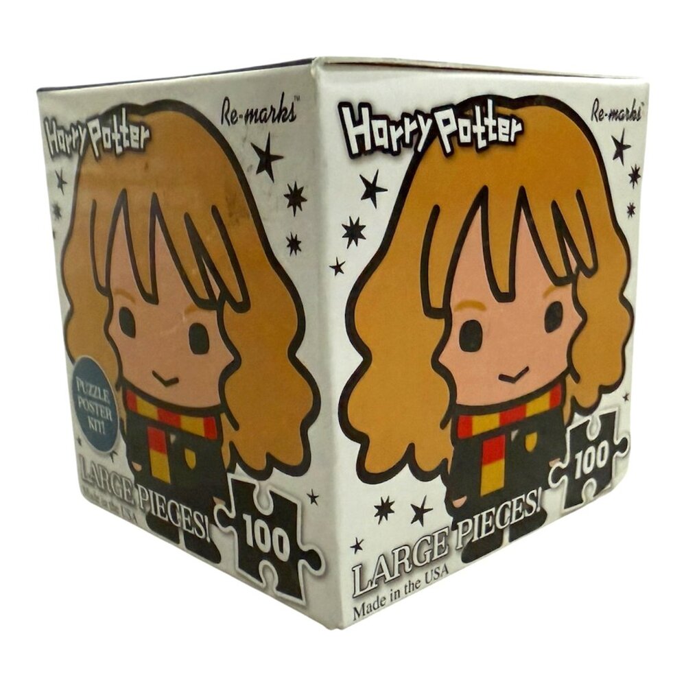 NEW - Harry Potter 100 Piece Large Piece Puzzle Cube - Hermione by Re-marks